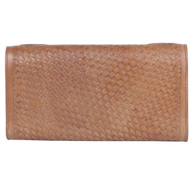 Amity Embossed Leather Wallet* Product Image