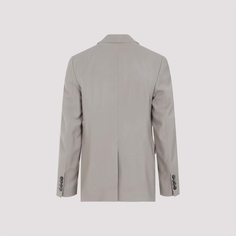 AMI ALEXANDRE MATTIUSSI Ami Two Buttons Jacket In Grey Product Image