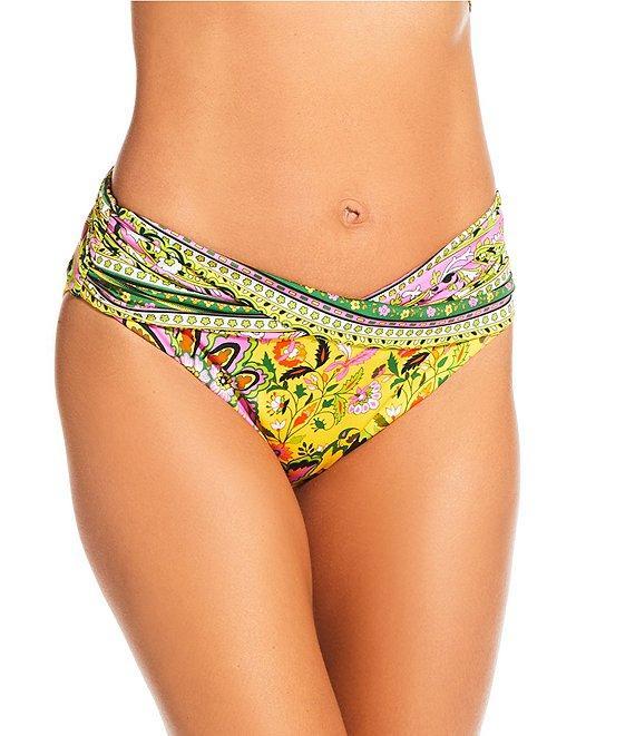 Gibson & Latimer Summer Flavor Twist Front Sash Hipster Swim Bottom Product Image