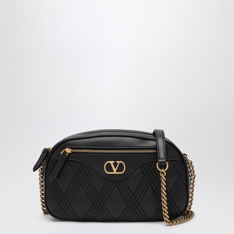 VALENTINO GARAVANI Quiltie 67 Chain Bag In Black Product Image