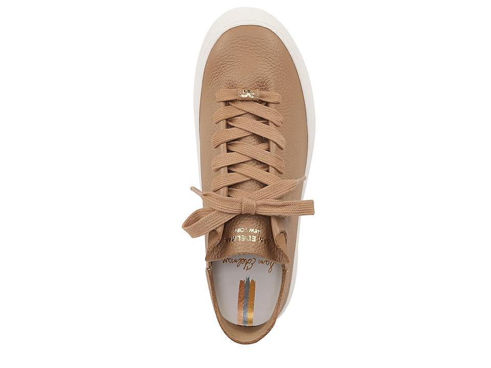 Sam Edelman Poppy Lace-Up Sneaker Camel Product Image