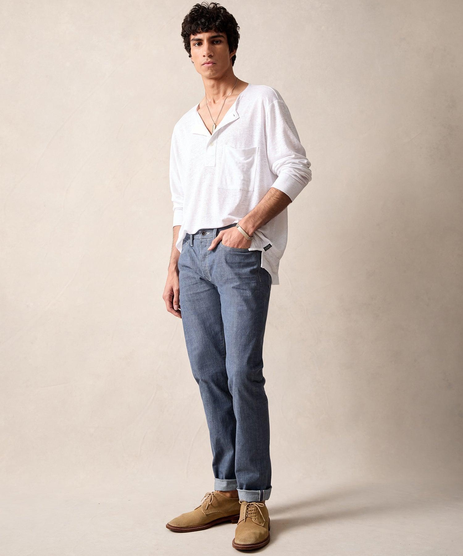 Slim Lightweight Japanese Selvedge Jean Product Image