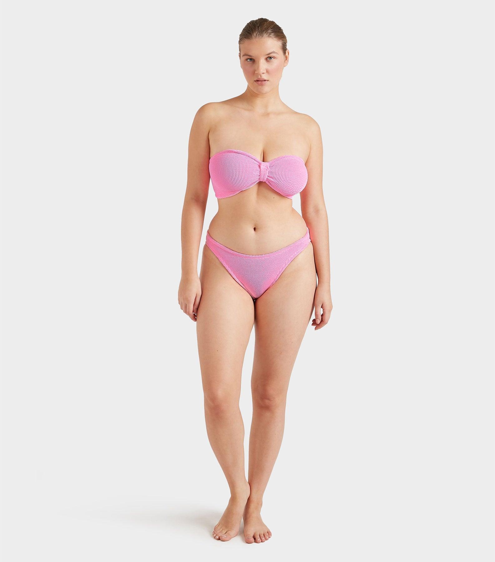 Coverage Jean Bikini - Bubblegum Product Image