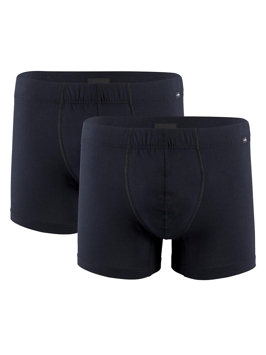 Mens Cotton Essentials 2-Pack Boxer Briefs Product Image