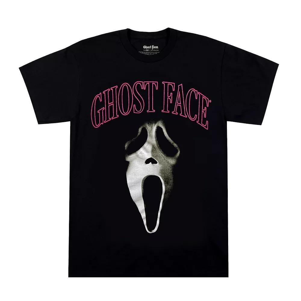 Men's Ghostface Graphic Tee, Size: Large, Black Product Image