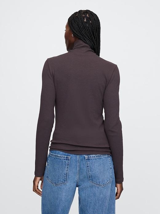 Modern Rib Turtleneck Product Image