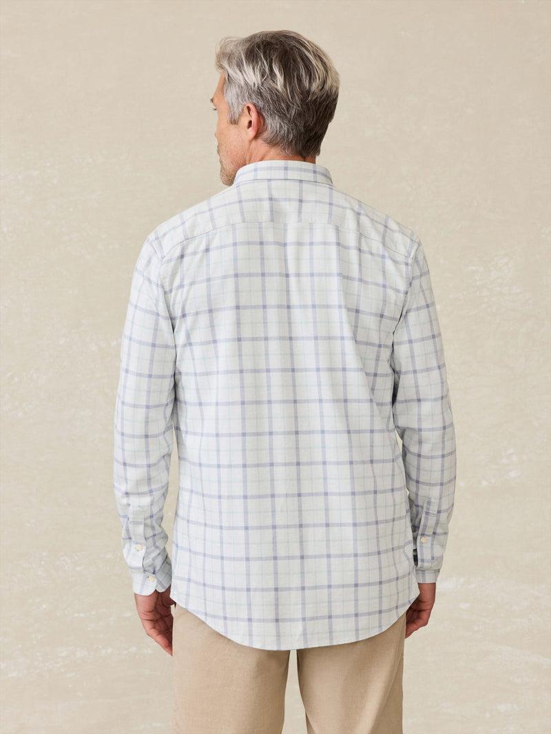 Coastline Knit Shirt - Hidden Lake Plaid Product Image
