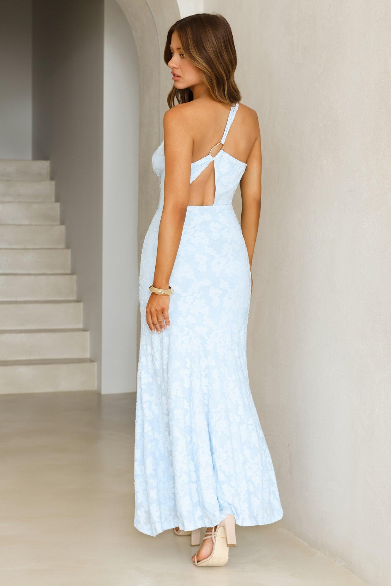 Pretty Haze Maxi Dress Blue Product Image