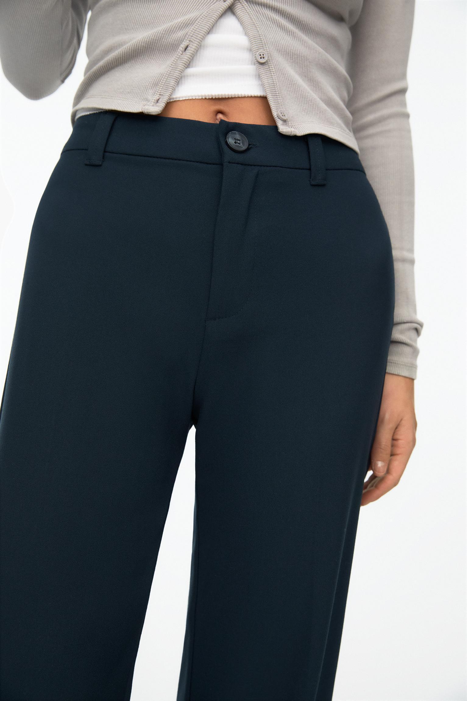 Straight-leg smart pants Product Image