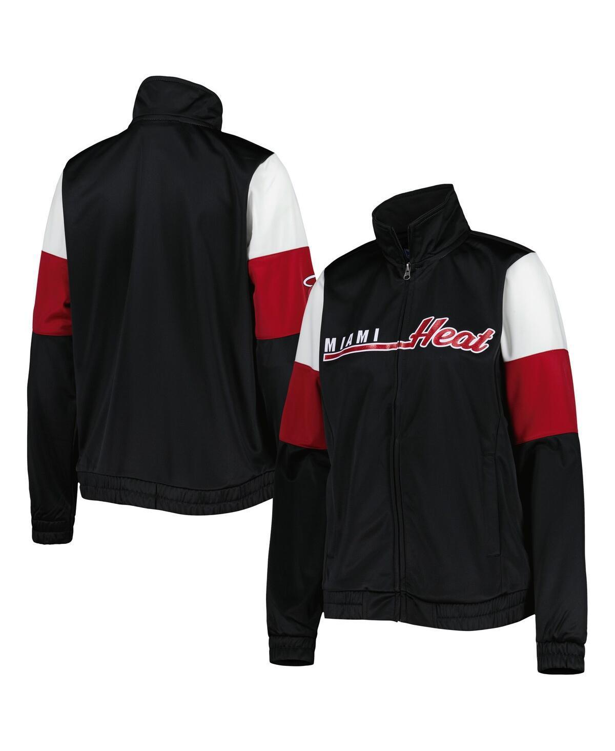 Womens G-III 4Her by Carl Banks Miami Heat Change Up Full-Zip Track Jacket Product Image