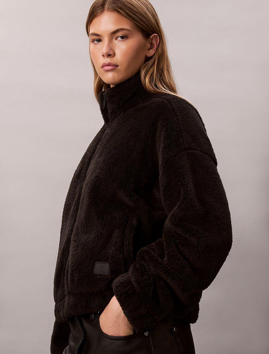 Calvin Klein Womens Sherpa Jacket Product Image