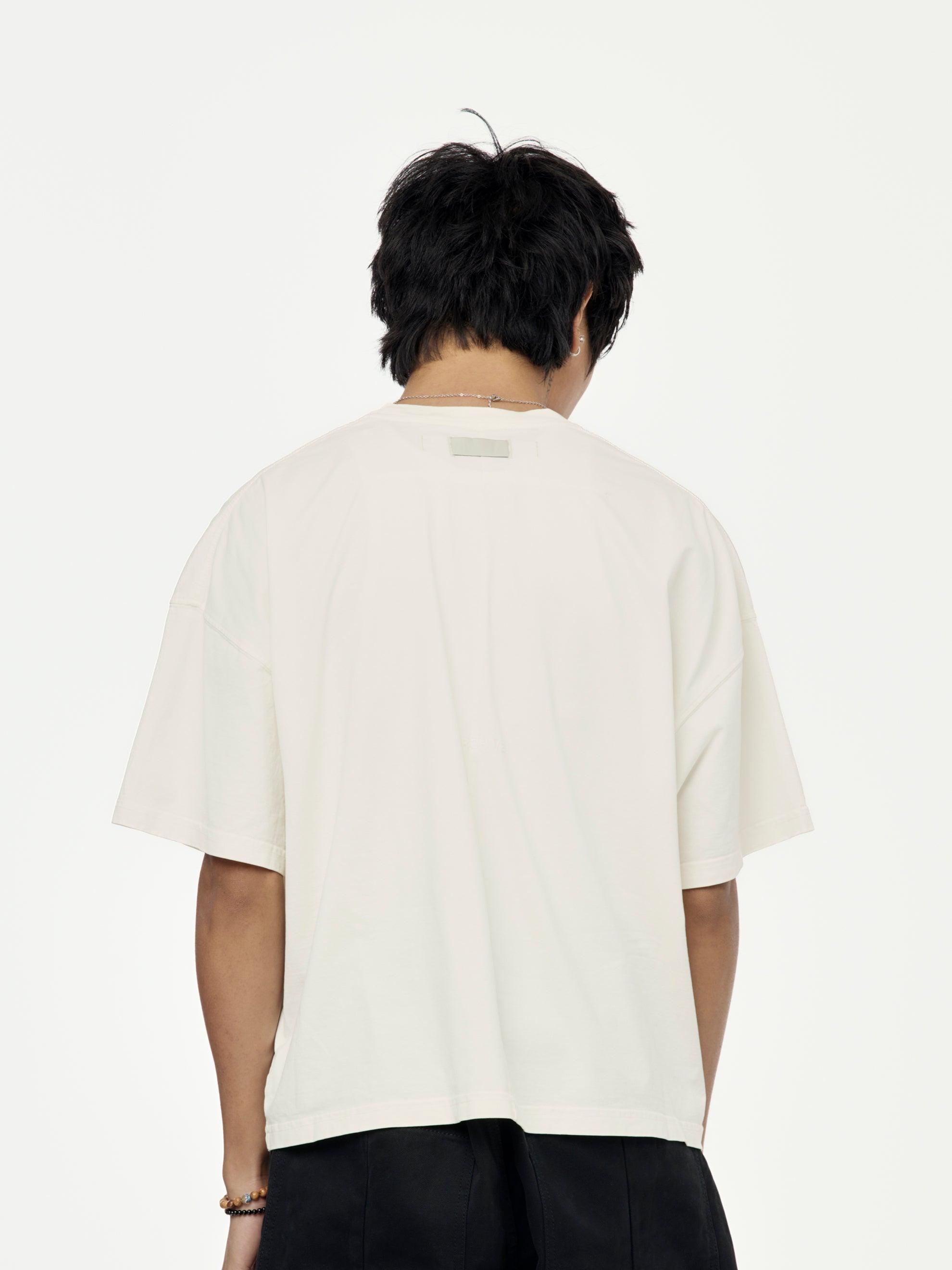 S/S CREWNECK TEE SHIRT (Ecru) Product Image