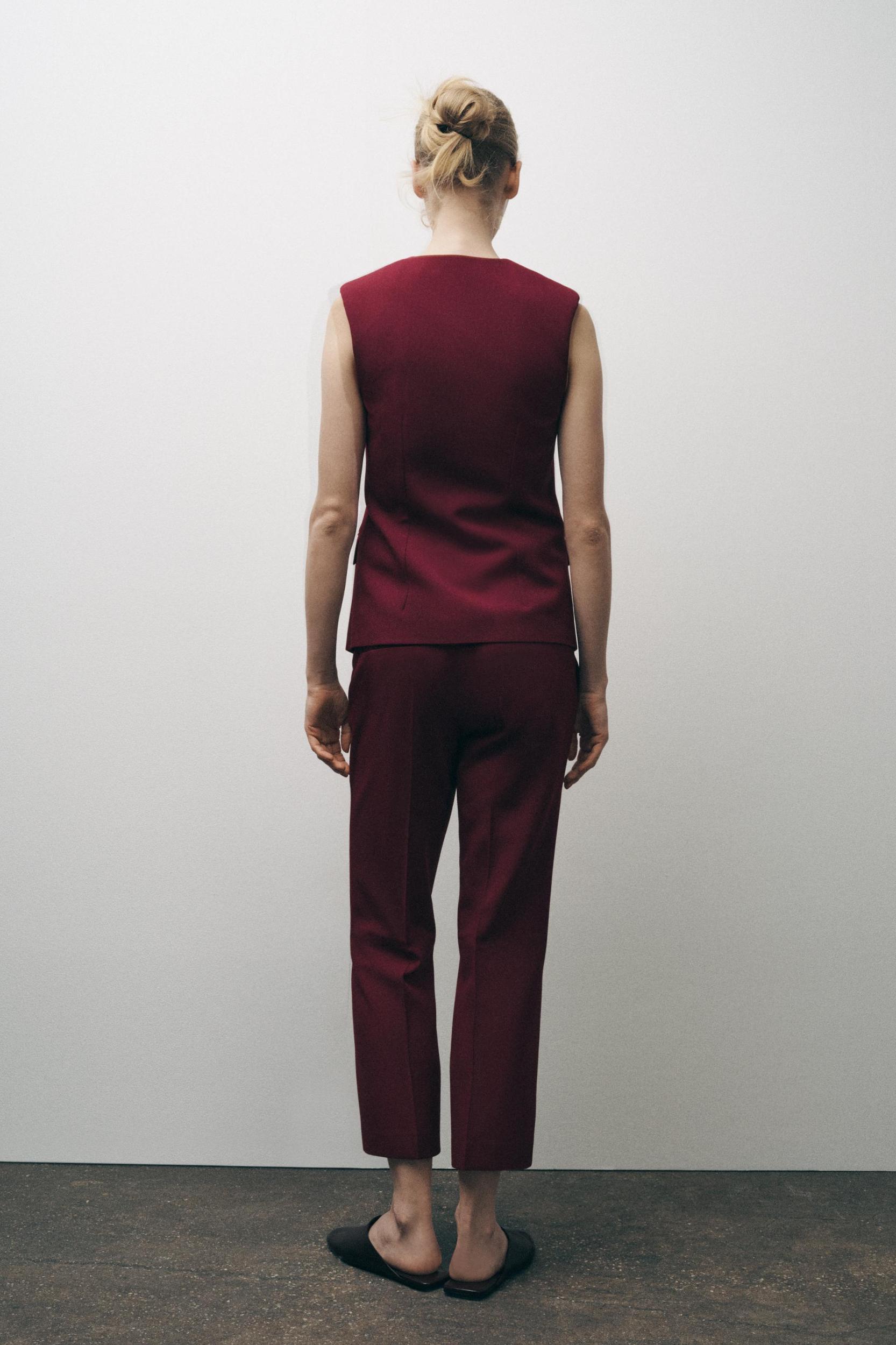 ZW COLLECTION MINI FLARE PANTS Product Image