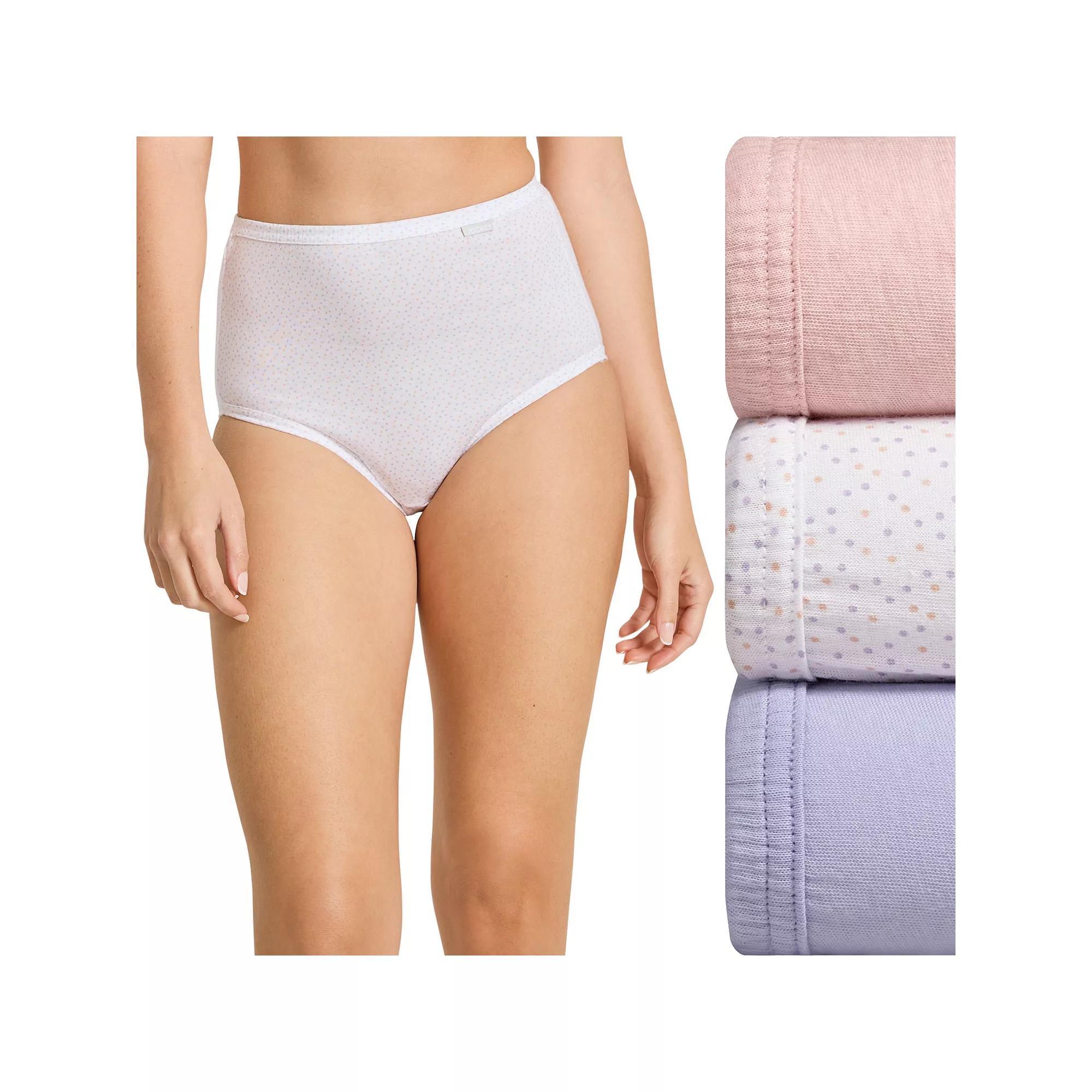 Plus Size Jockey Elance 3-pk. Briefs Panty Set 1486, Womens Product Image