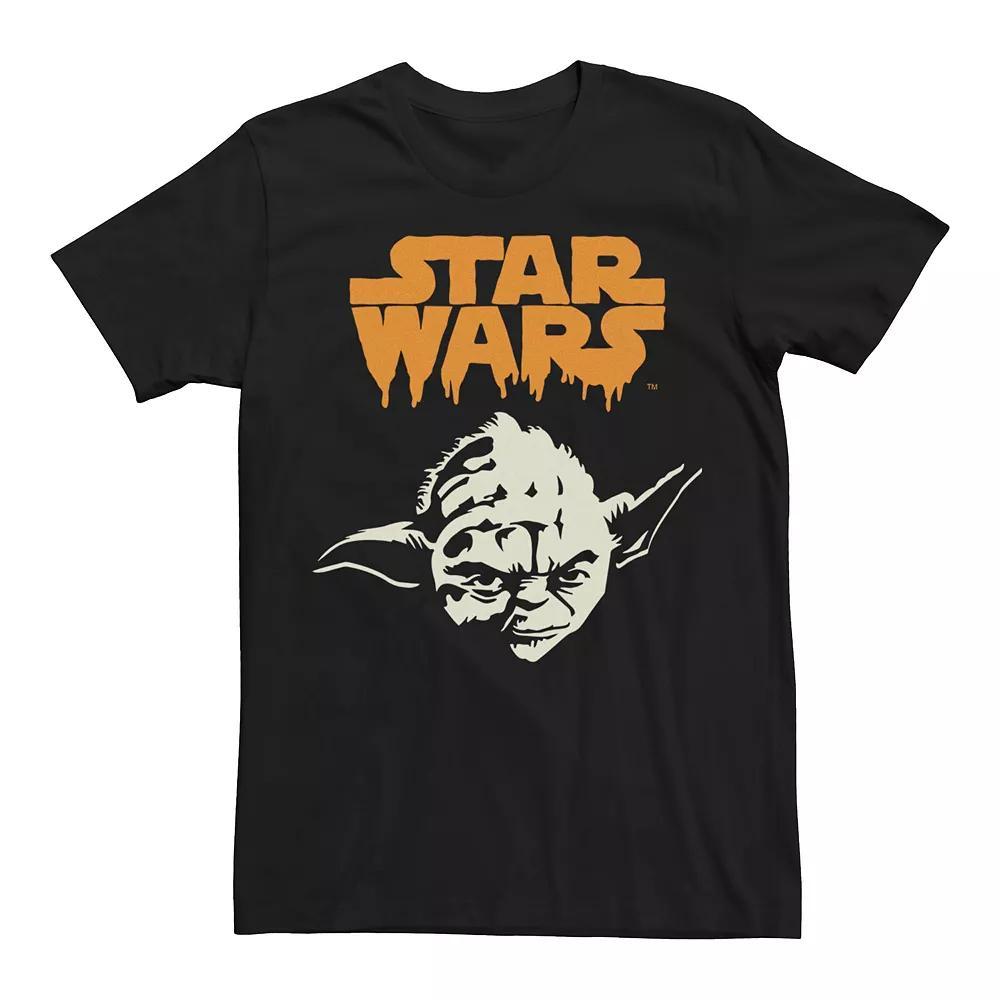 Men's Star Wars Yoda Halloween Logo Graphic Tee,  Product Image