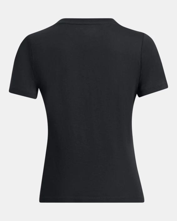 Women's UA Performance Cotton Collegiate V-Neck Short Sleeve Product Image