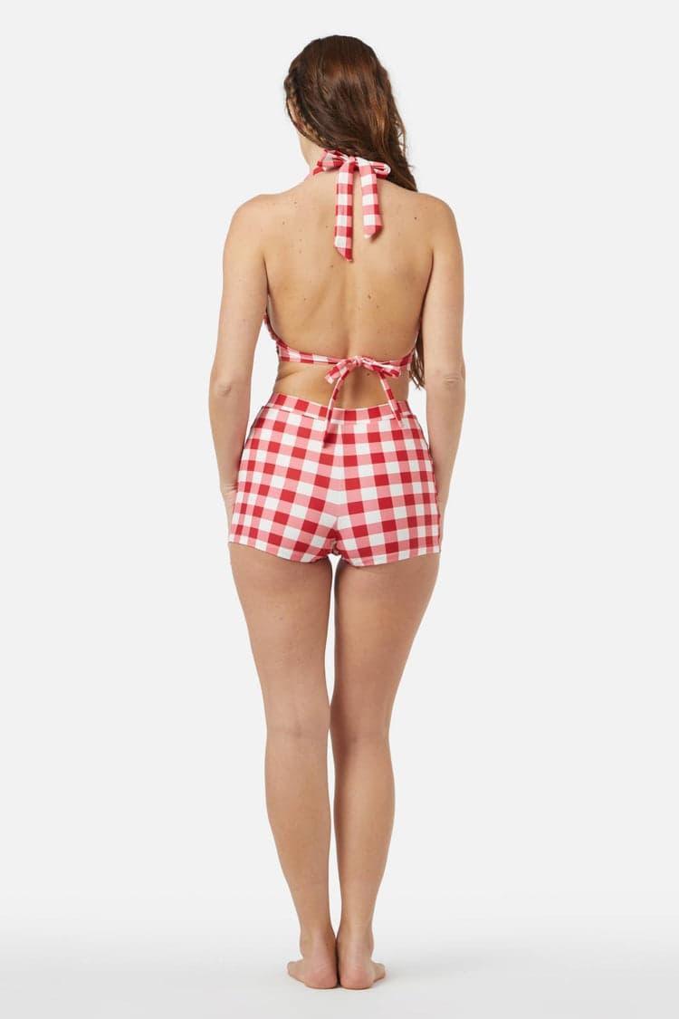 Jam Gingham Bikini Top Product Image