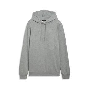 PUMA ESS Men's Hoodie in Medium Grey Heather Product Image
