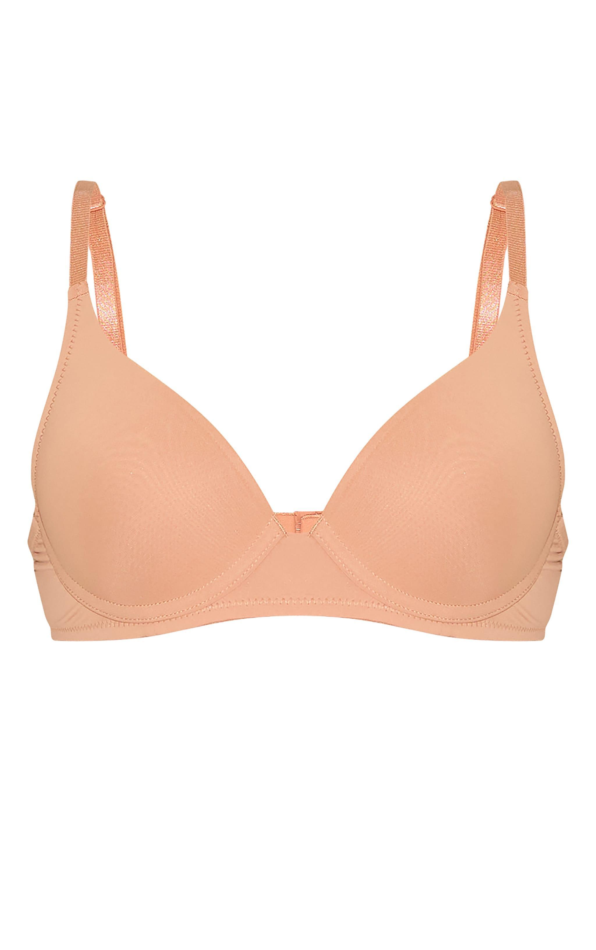 Dark Nude Scoop Cupped Underwired Bra Product Image