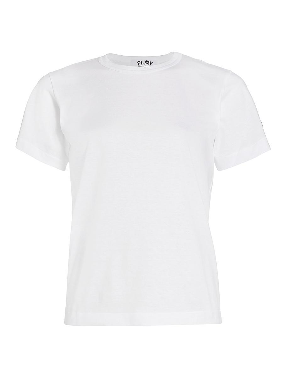 Womens Short-Sleeve Cotton T-Shirt Product Image