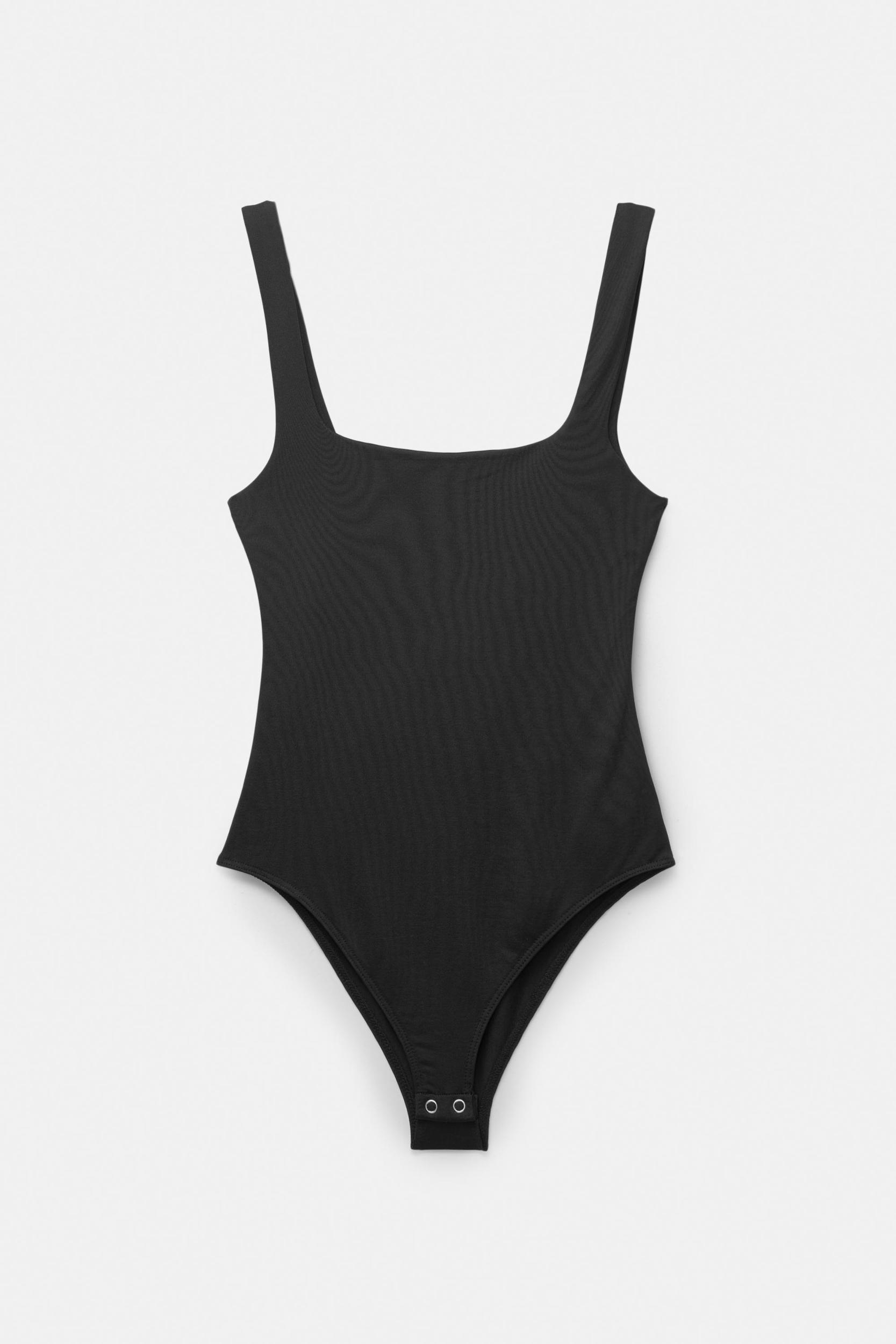 Strappy polyamide bodysuit Product Image