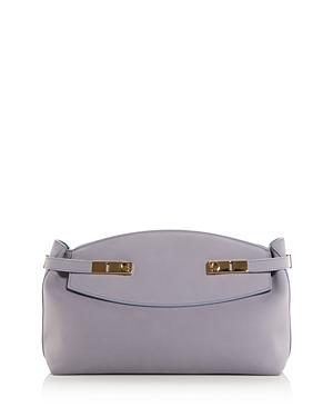 Ferragamo Large Hug Leather Pouch Crossbody Product Image