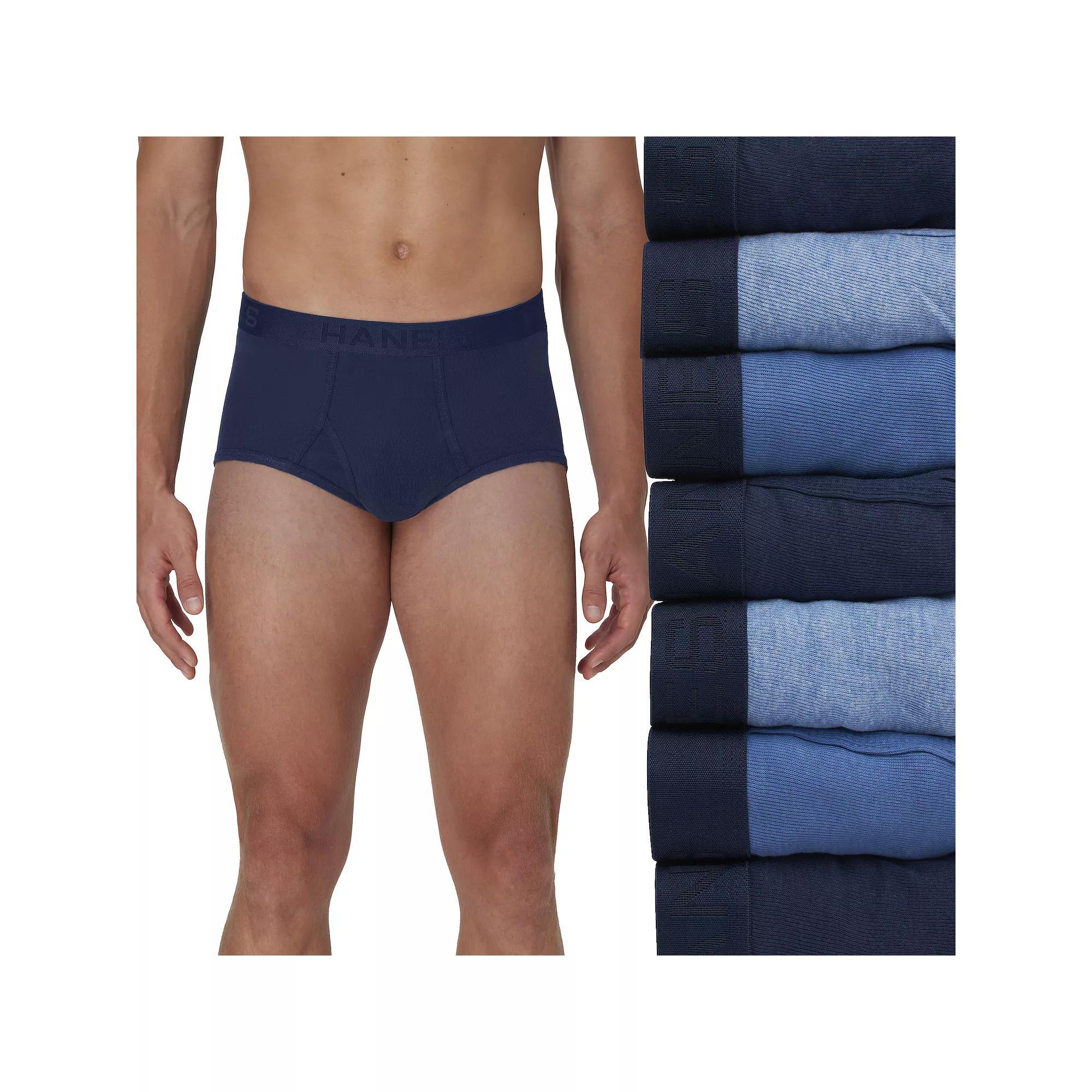 Hanes Ultimate 7-Pack Mens Full-Cut Briefs Product Image