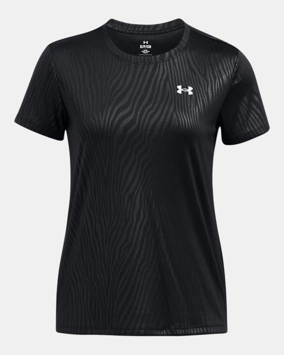 Women's UA Tech™ Emboss Short Sleeve Product Image