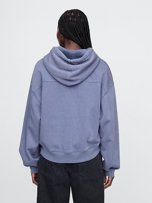 VintageSoft Cropped Hoodie Product Image