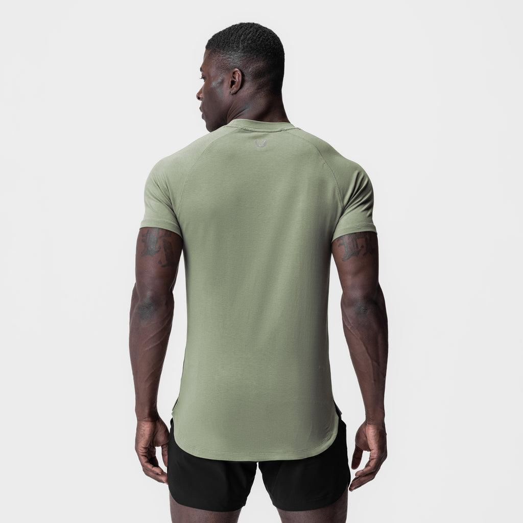 0767. Supima® Established Tee - Sage Product Image