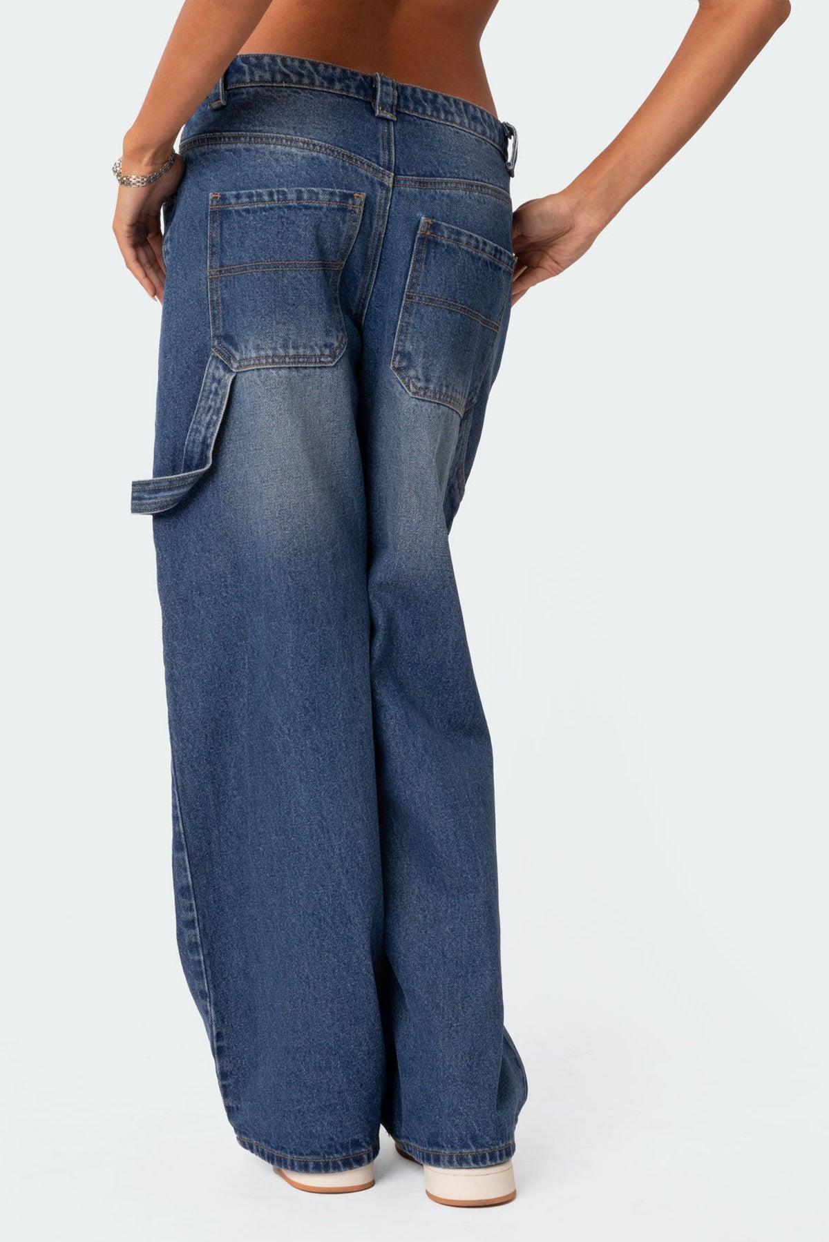 Carpenter Low Rise Jeans Product Image