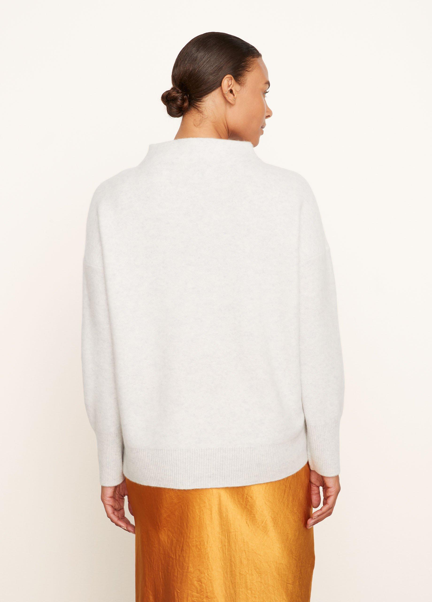 Plush Cashmere Funnel Neck Sweater Product Image