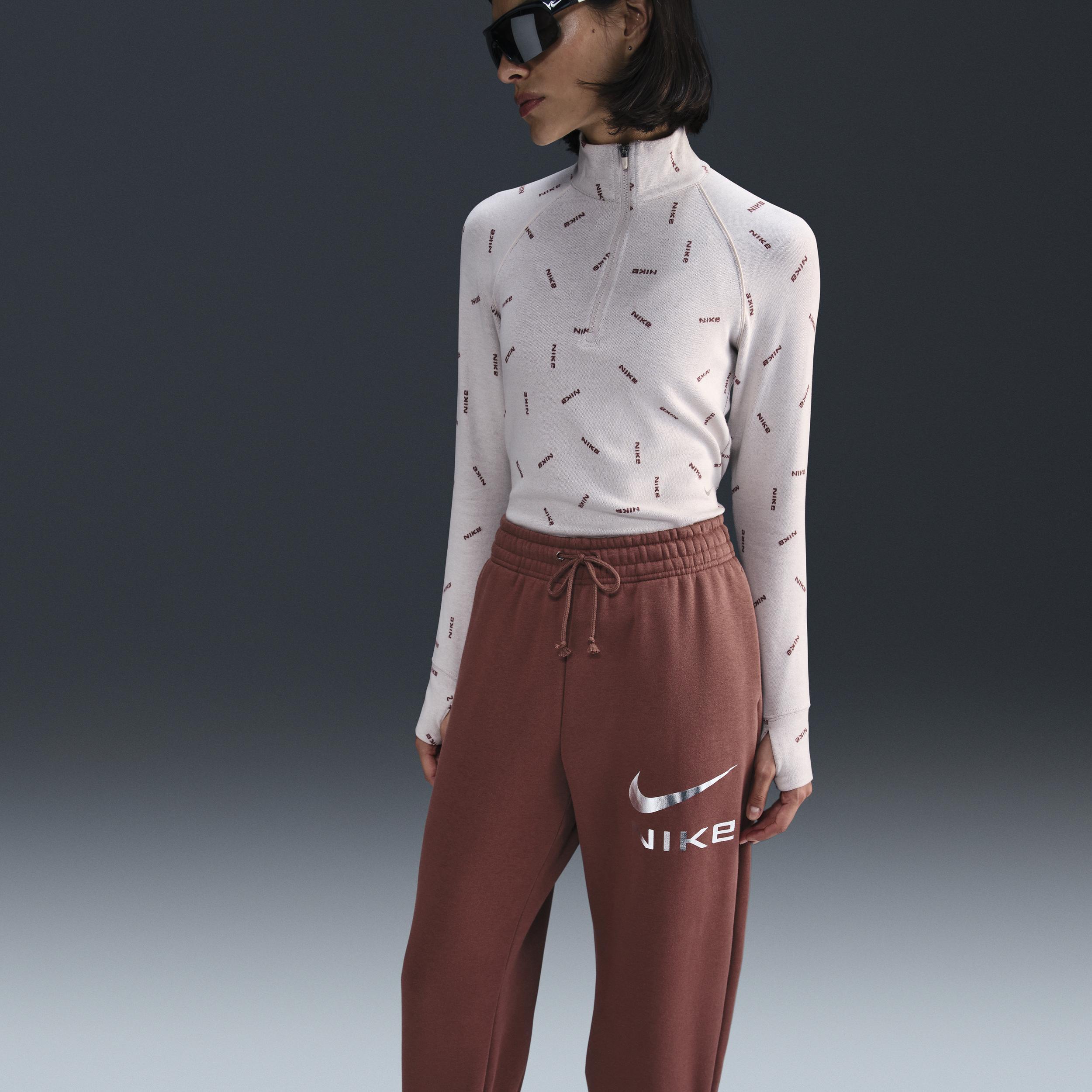 Nike Sportswear Phoenix Fleece Women's High-Waisted Oversized Pants Product Image