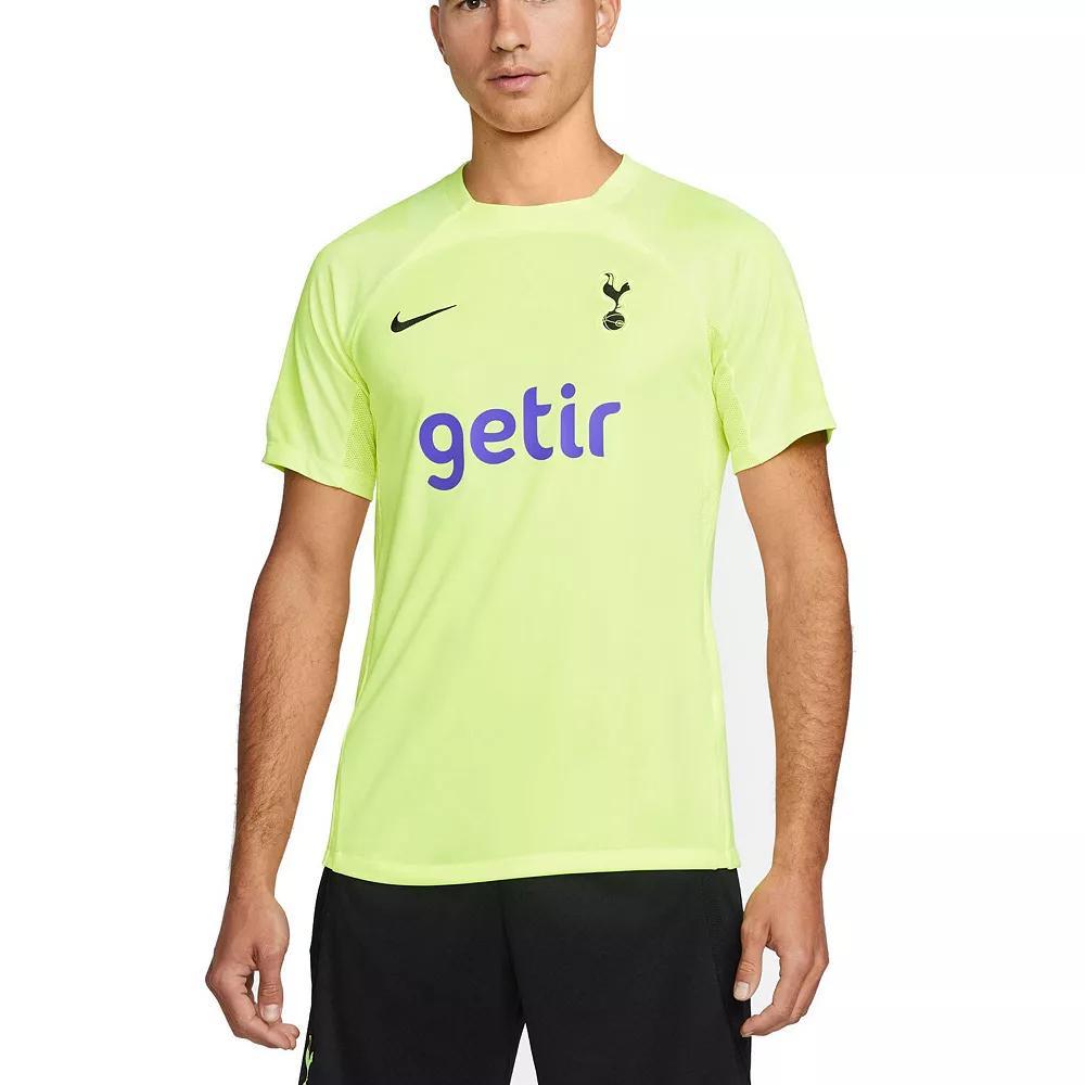 Men's Nike Yellow Tottenham Hotspur Strike Raglan Performance Team Top, Size: Medium, Tot Yellow Product Image