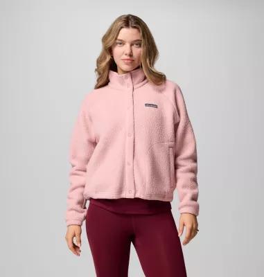 Columbia Womens Jasper Ridge Pebbled Fleece Full Snap- Product Image