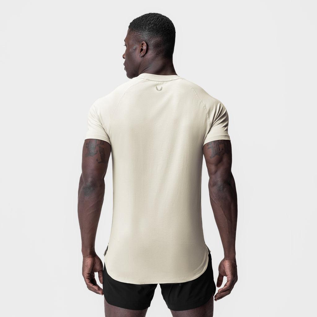 0767. Supima® Established Tee - Ivory Cream Product Image