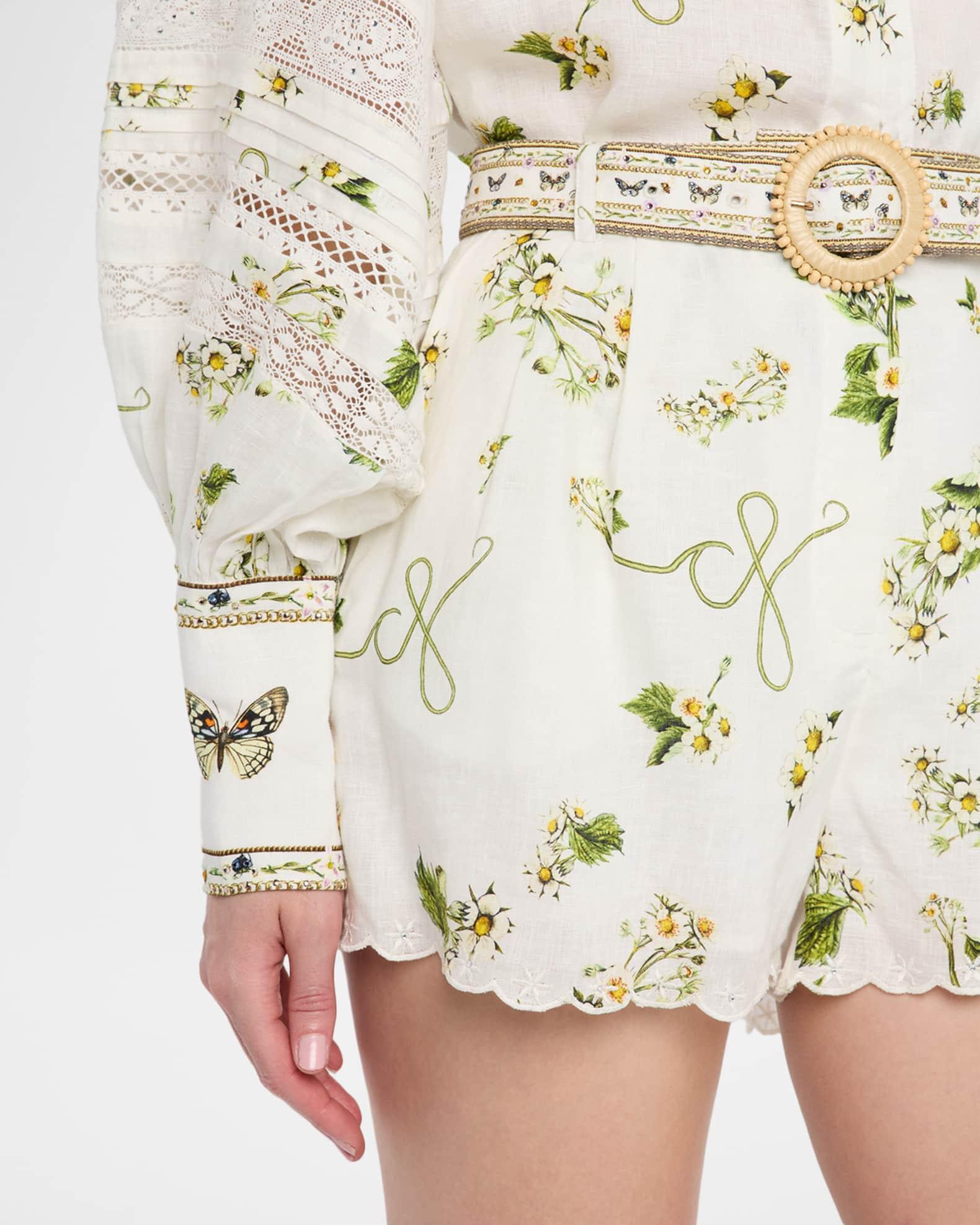 Botanical Utopia Tuck Front Shorts Product Image