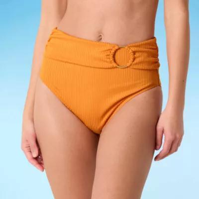 Mynah High Waist Bikini Swimsuit Bottom Product Image