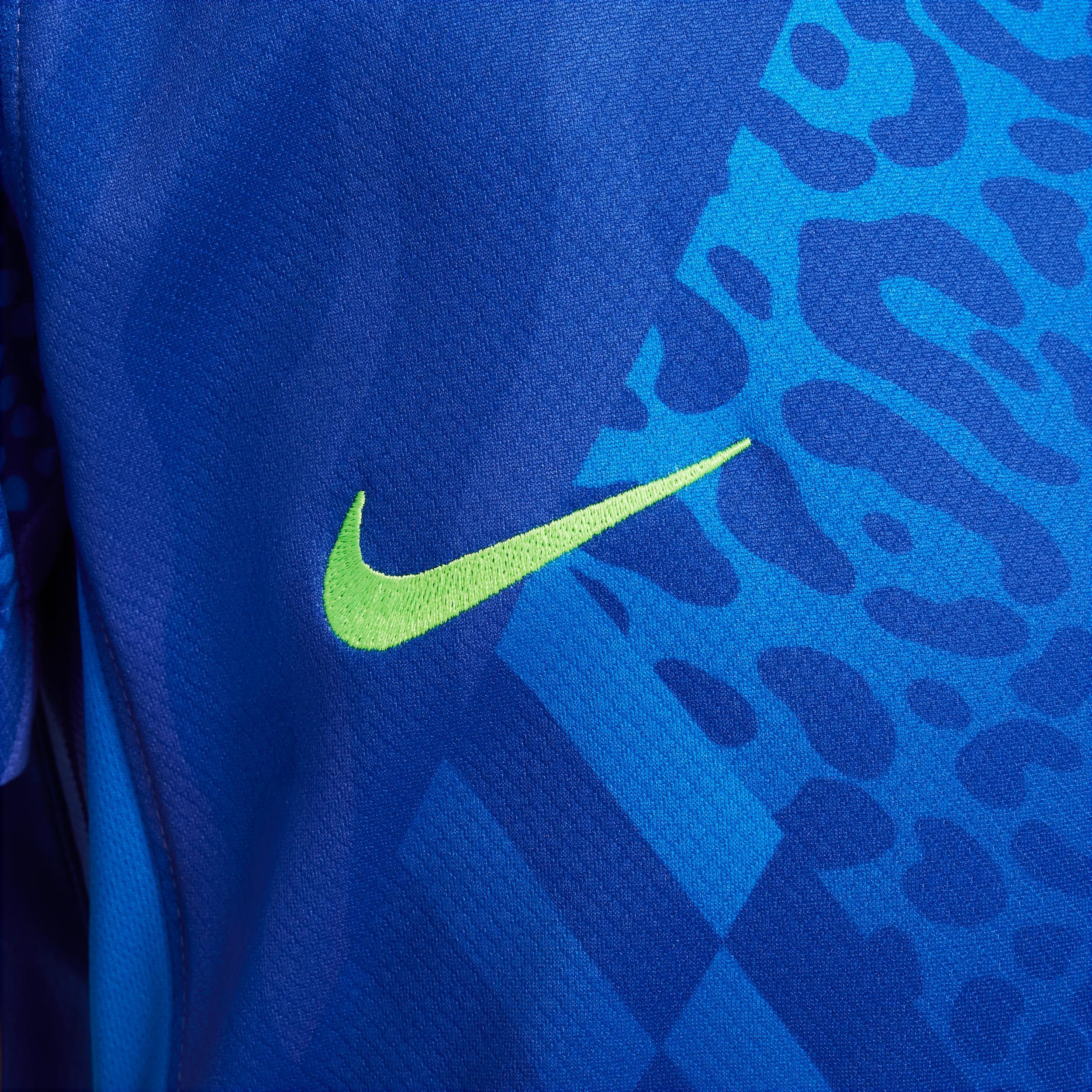 Brazil 2025 Stadium Away (Women's Team) Big Kids' Nike Dri-FIT Soccer Replica Jersey Product Image