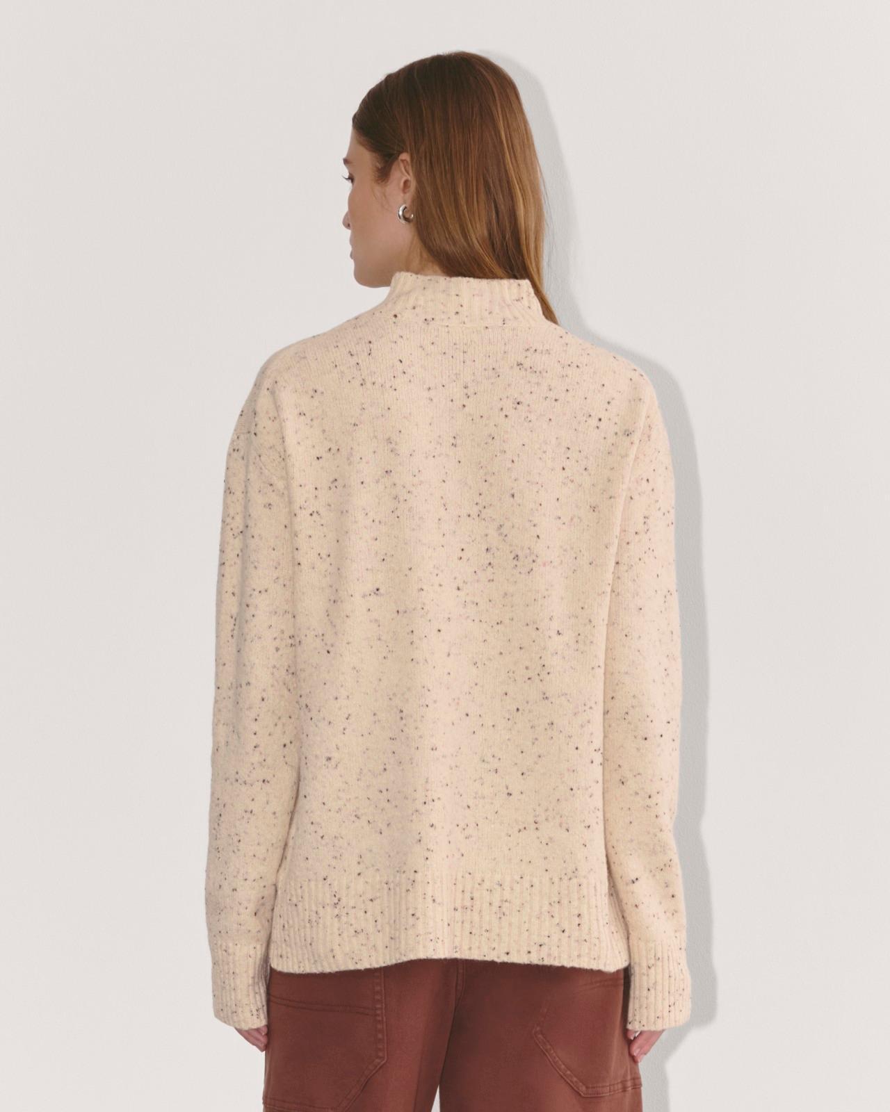 Womens Mockneck Sweater in Plush Cotton by Everlane Product Image