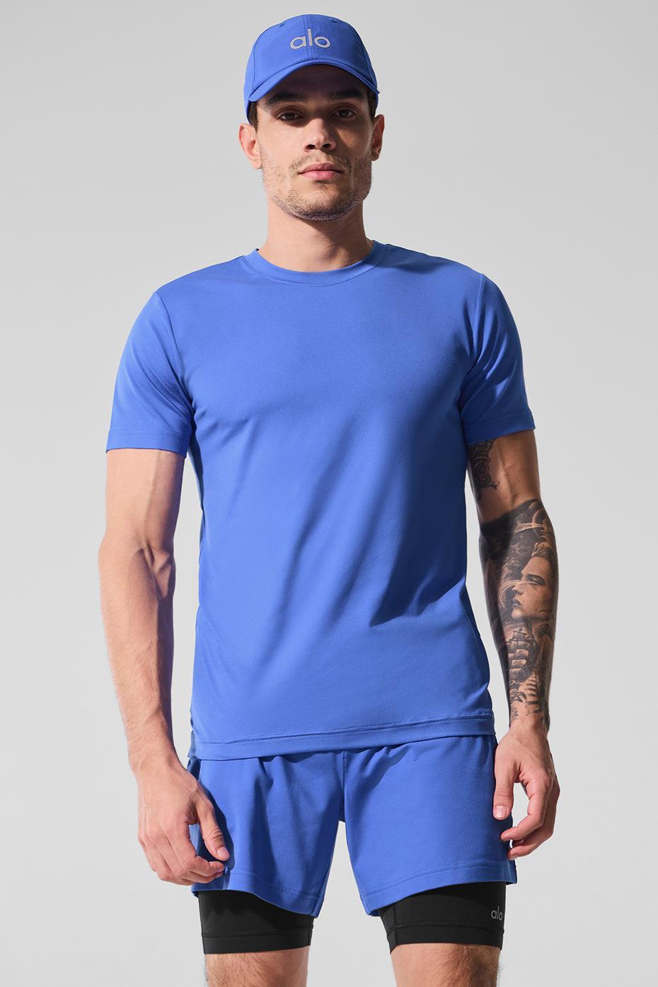Conquer Reform Crewneck Short Sleeve - Marathon Blue Product Image