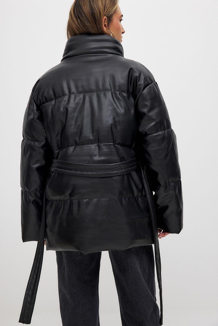 Pu Padded Jacket Product Image