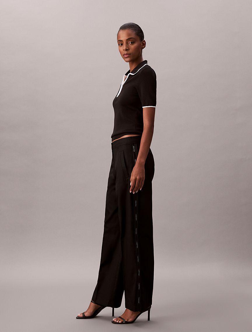 Cotton Twill Logo Tape Pants Product Image