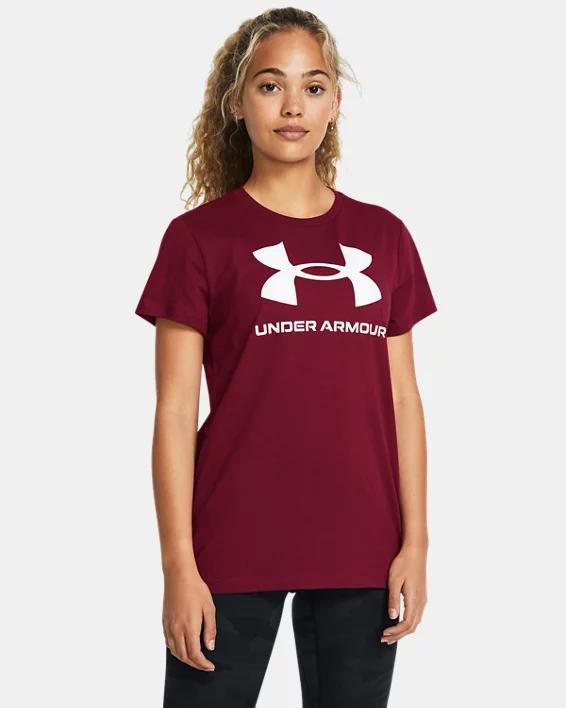 Womens UA Rival Logo Short Sleeve Product Image