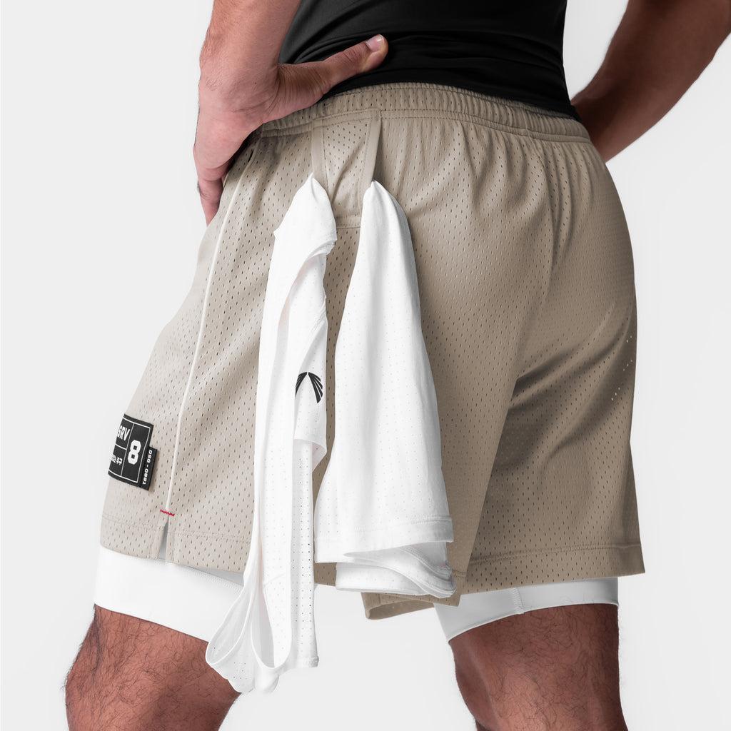 0991. Ion-Mesh 5" Liner Short - Chai Male Product Image