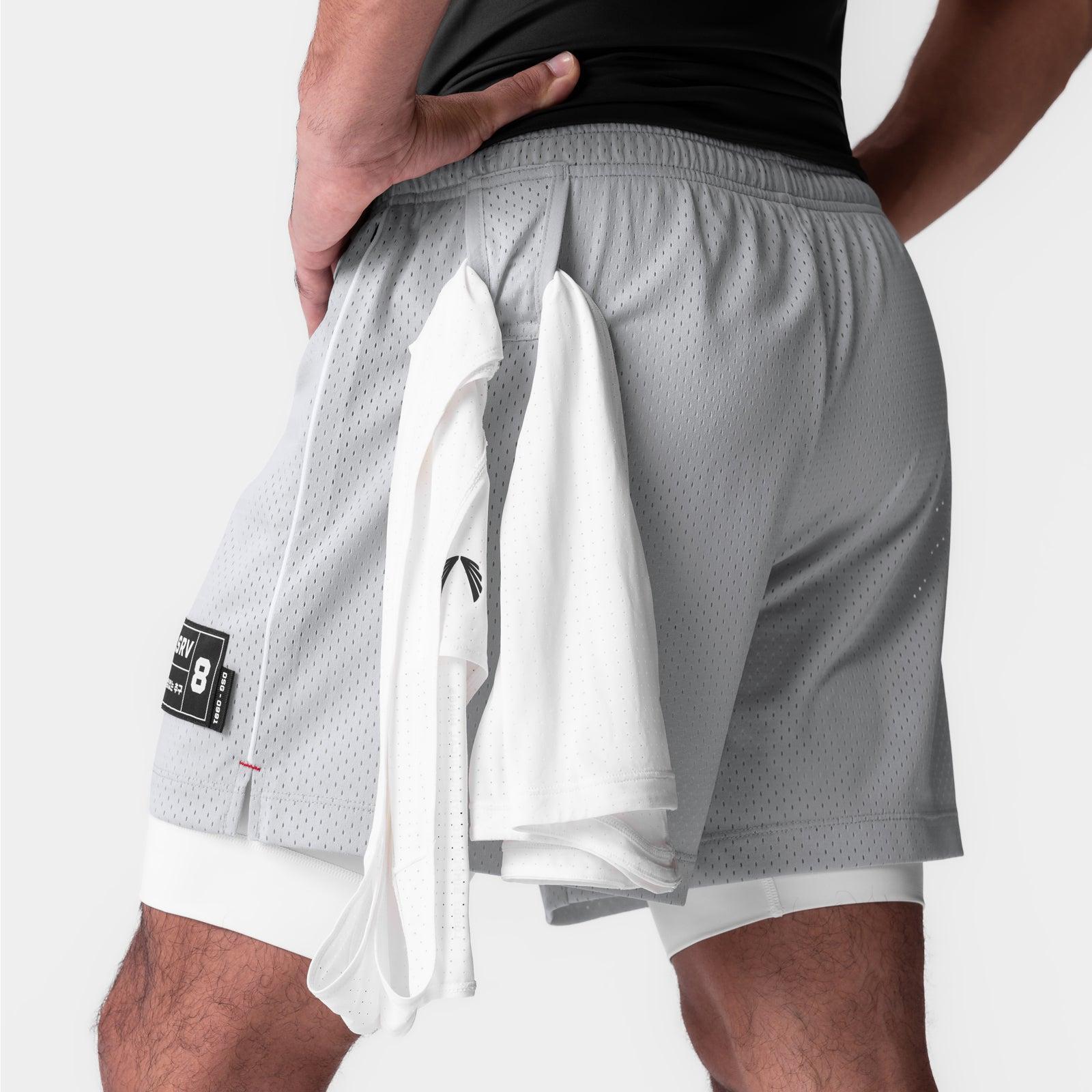 0991. Ion-Mesh 5" Liner Short - Slate Grey Male Product Image
