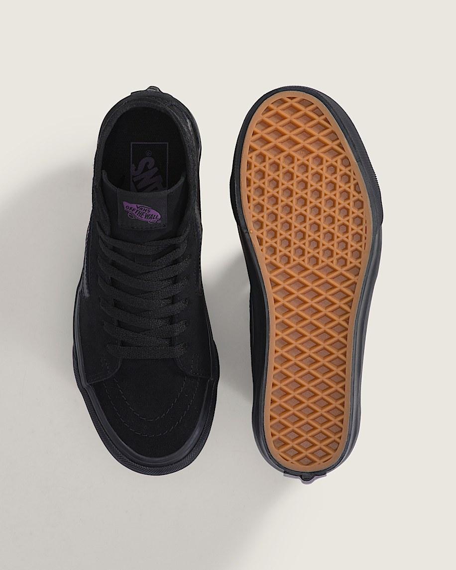 Sk8-Hi Tapered Halloween Shoe in In The Shadows Black| Vans US Product Image