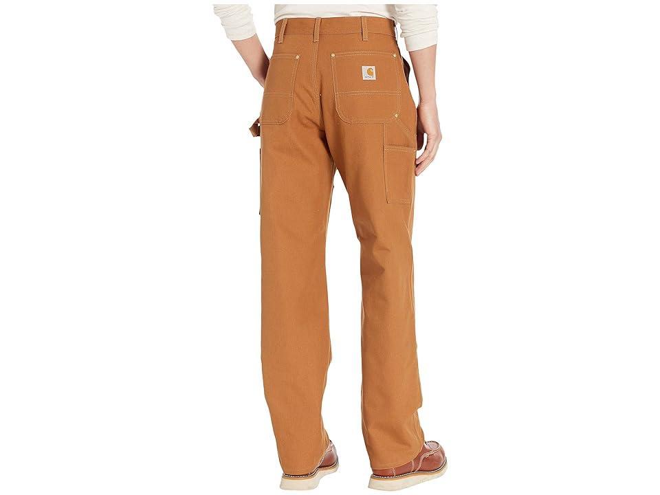 Carhartt Firm Duck Double Front Work Dungaree (Carhartt ) Men's Casual Pants Product Image