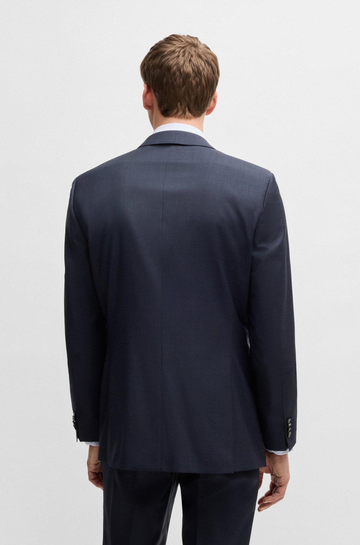 Slim-fit suit in virgin wool Product Image