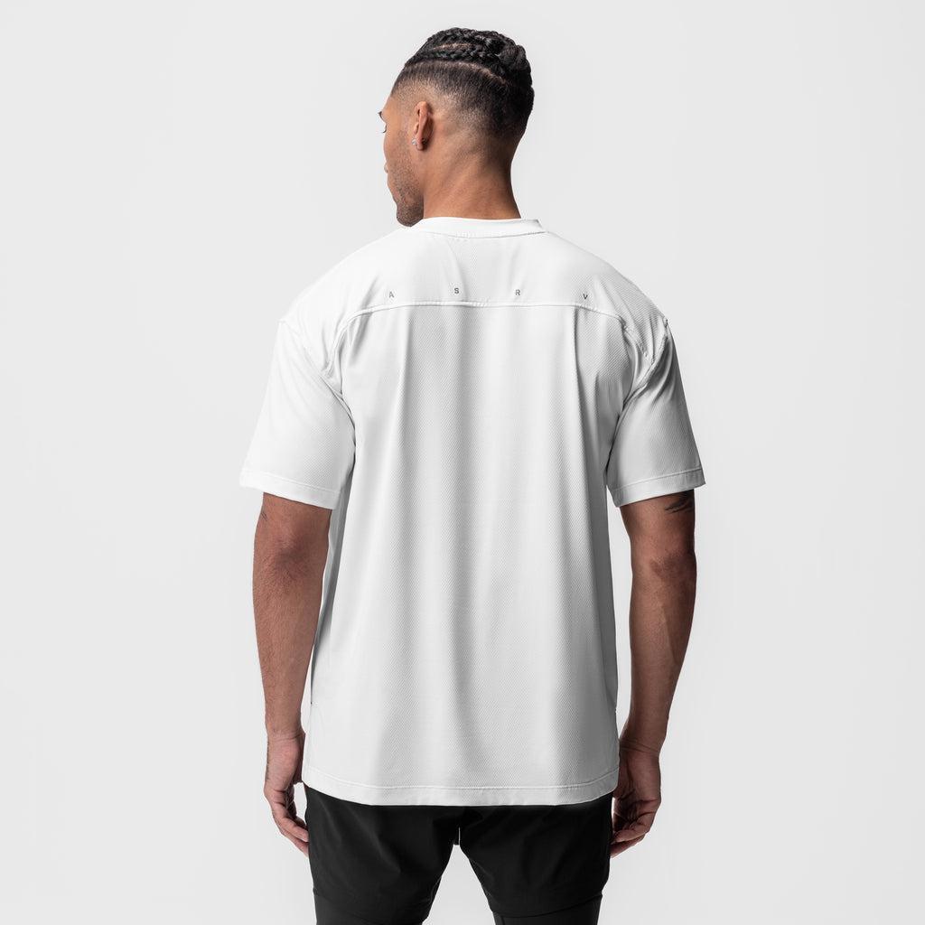 0822. AeroSilver® Oversized Tee - Ivory Cream Product Image